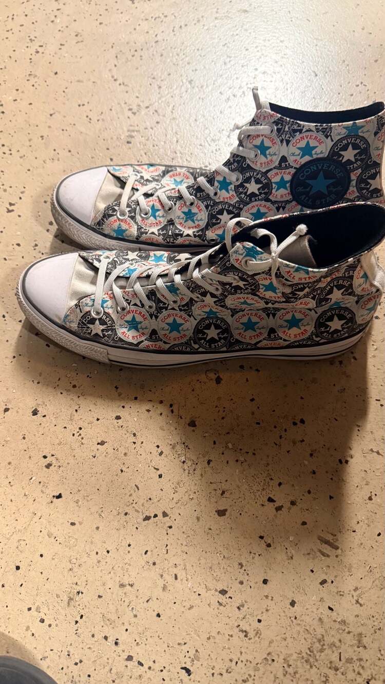 Converse Chuck Taylor All Star High Allover Mix Logo Play